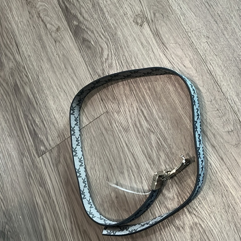 Michael Kors Gray Belt for women or men! 35 1/2 
Inches - Picture 2 of 3
